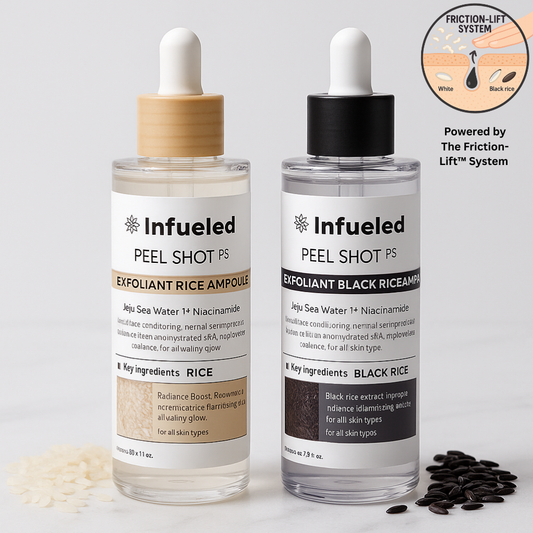 Glass Skin Shot - Rice Peel Duo